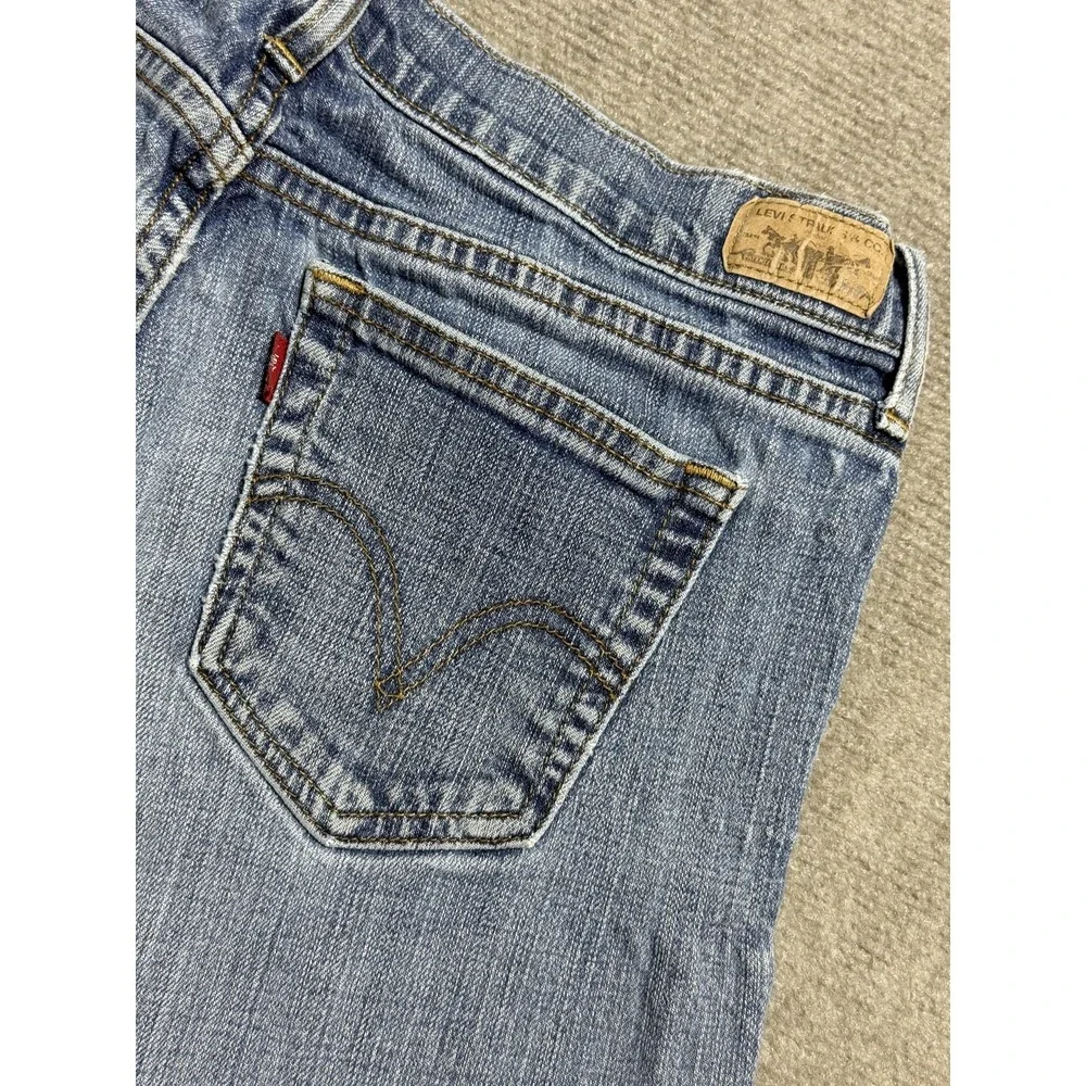 Levis 505 Jeans Mens 36x31 Blue Straight‎ Leg Medium Wash Classic Denim Pants